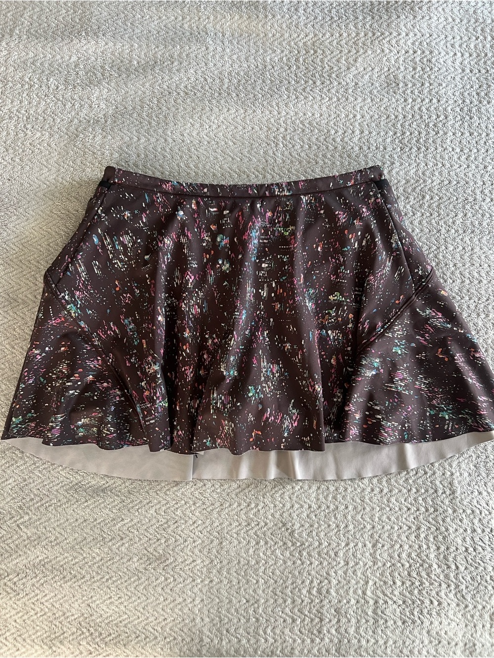 Athleta Retro Patterned Athletic Tennis Skort Size Small